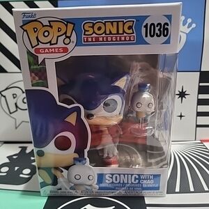 Funko Pop! Games Sonic The Hedgehog Vinyl Figure — Blue & White